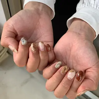 藤本 真心のネイルデザイン