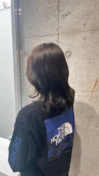 ミディアム RUKA🩰透明感 寒色カラー/レイヤーのヘアスタイル