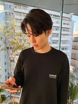 メンズ デザインパーマ🌀 KAISEIのヘアスタイル