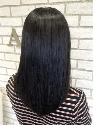 ロング カラー 🌟縮毛矯正🌟 ️Ｈａｒｕ🫧のヘアスタイル