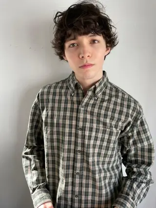 ショート パーマ カラー CEINE+ officialのヘアスタイル