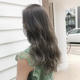 ロング 山崎 俊介のヘアスタイル