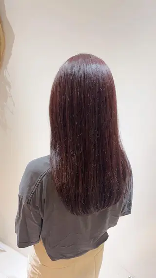 セミロング 清水 真衣のヘアスタイル