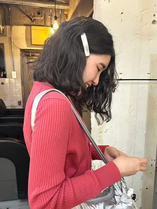 ミディアム パーマ 🌼U24 ヘアデザインラボのヘアスタイル