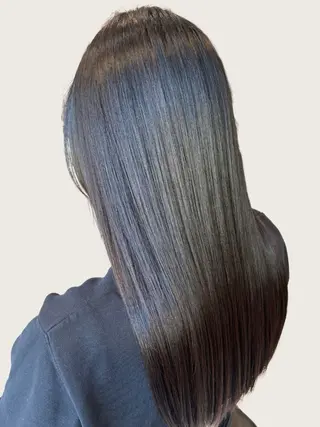 ロング ボブ/ぱつっとボブ/ 谷口 海星のヘアスタイル