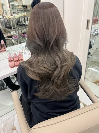 ロング カラー 栄美容師 ケントのヘアスタイル