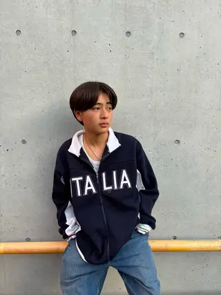 カラー メンズ メンズパーマ支配率 No.1🔥坂井那吏のヘアスタイル