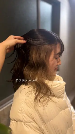 ロング 宮澤 小冬のヘアスタイル