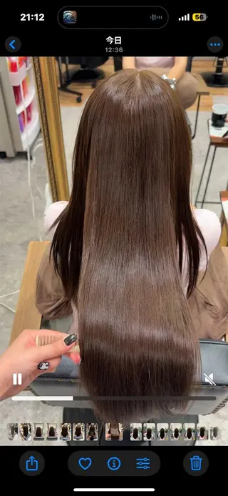 カラー 透明感カラー/モデル 募集/🎀MAI🎀のヘアスタイル