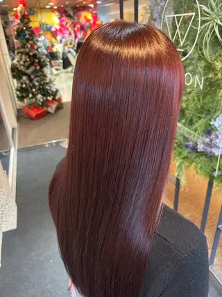 ロング カラー yunosuke/艶 カラーw-salonのヘアスタイル