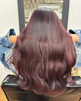 カラー 香野 優子のヘアスタイル