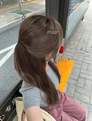 カラー astar所属・カラーモデル募集中 🥣💞Rinkaのヘアスタイル
