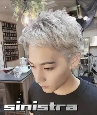 メンズ カラー sinistra シニストラ　足利山下店所属・シニストラ足利 原宿表参道のカラーのヘアスタイル