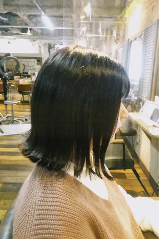 ミディアム ヘアアレンジ 🧶ブリーチカラー TERU🧶のヘアスタイル