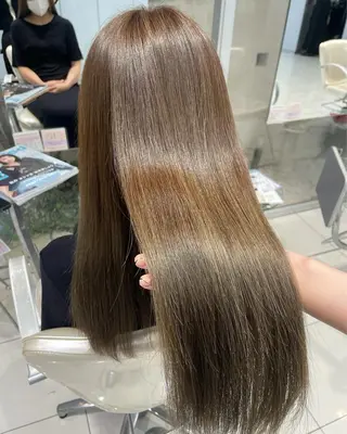 ロング 盛れる韓国ヘア🩰/ 透明感カラー/華のヘアスタイル