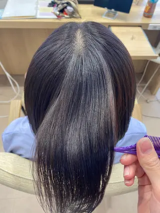 ハイトーン/推しカラ ー⛓💜ゆららのヘアスタイル