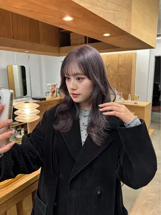 カラー 安藤 ましろのヘアスタイル