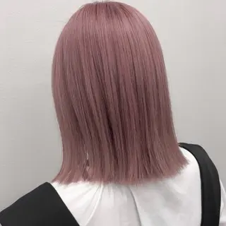 ミディアム BALE所属・祥華(さちか)／透 明感カラー／髪質改善のヘアスタイル