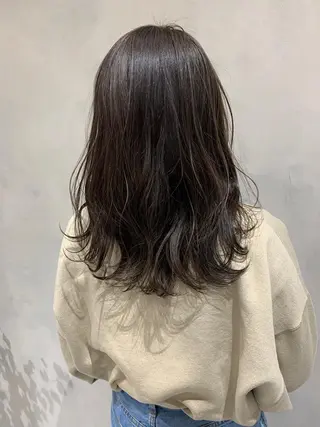 セミロング カラー 似合わせ/レイヤー/ ボブ/西島 絢香のヘアスタイル