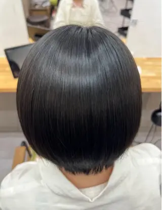 ミディアム 無料/縮毛矯正 /表参道/まいのヘアスタイル