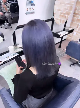 ミディアム カラー 木村 紅愛のヘアスタイル