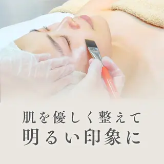 肌質改善×毛穴洗浄 ナスサロ 看護師只野のエステ・リラクイメージ