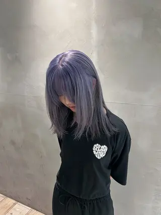 カラー ハイトーン/くすみ カラー SEINA★のヘアスタイル