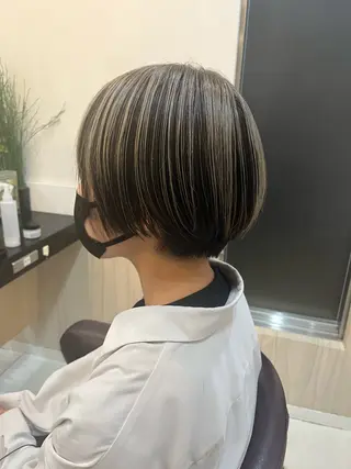 ショート カラー トータルビューティー K:R鶴川のヘアスタイル