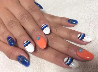 ネイル ネイルサロンハピーナ自宅サロン所属・金沢 未緒のネイルデザイン