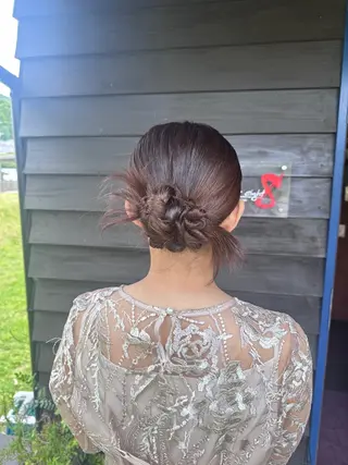 ヘアアレンジ number eight所属・中間 琉愛のヘアスタイル