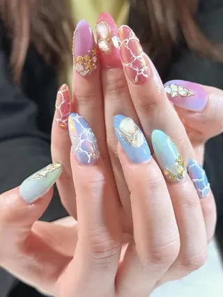 ネイル 三浦 藍のネイルデザイン