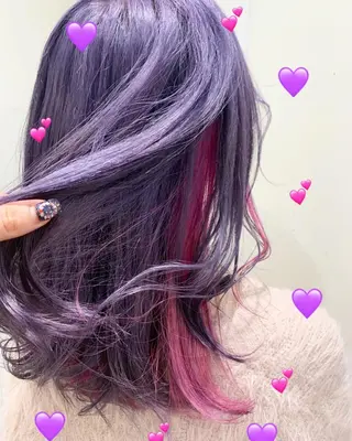 ミディアム カラー EMANON新宿東口所属・新宿駅近♡個室 ♡関口三都季🌜のヘアスタイル