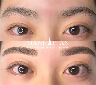 アイブロウ MANHATTAN 福井エリアのマツエク・マツパデザイン