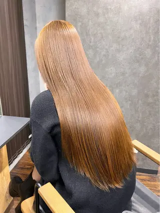 ロング カラー ヘアアレンジ foi. 　(フォワ)所属・🇰🇷韓×中くびれ ヘア森田和貴のヘアスタイル