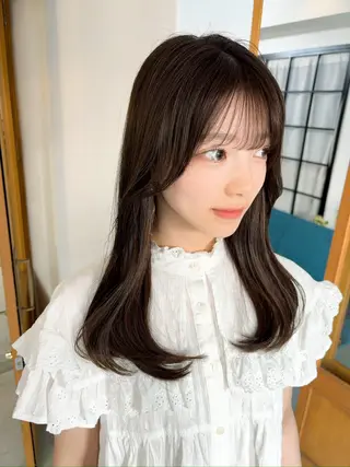 ロング COMILE 🌼 SUZUKAのヘアスタイル