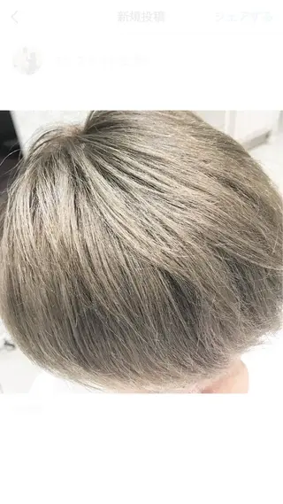ショート カラー メンズ 店長 大方康暉のヘアスタイル