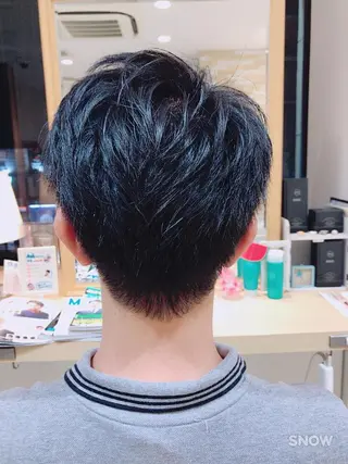 ショート メンズ 30代からの大人 ショートのヘアスタイル