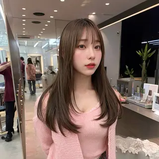 ロング 髪質改善/縮毛矯正/ 韓国ヘア/矢野のヘアスタイル