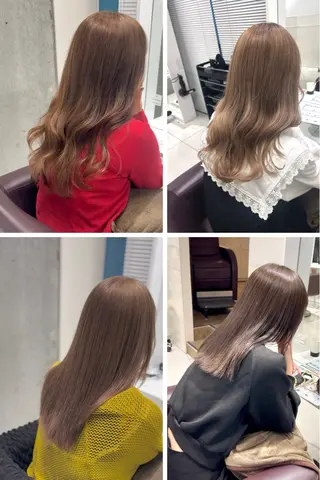 セミロング カラー shizuna/天神 /メンズ/ボブのヘアスタイル