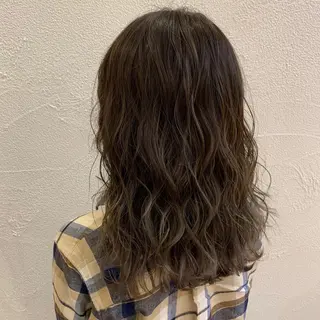 ロング カラー 加藤 雄大のヘアスタイル