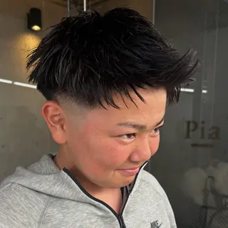ショート メンズ Pia hair design yakuin所属・【pia】 syuuのヘアスタイル