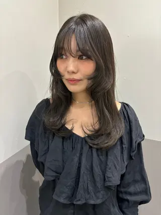 ロング カラー レイヤーカット🎀 kanaのヘアスタイル