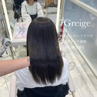 セミロング カラー Hina🫧透明感 カラー🫧のヘアスタイル