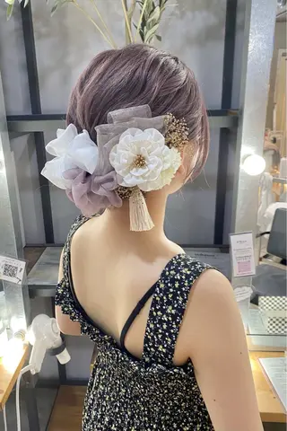 ロング 菊地 紗矢のヘアスタイル