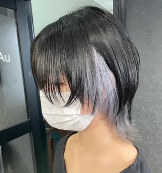 ショート カラー coco ハルヒのヘアスタイル