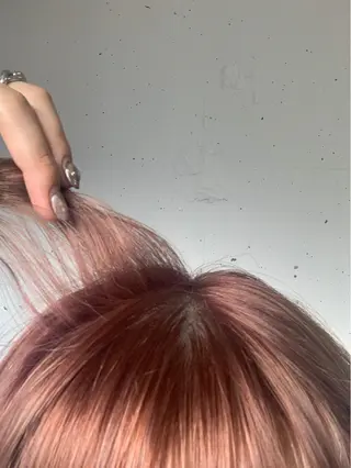 ミディアム カラー raika .のヘアスタイル