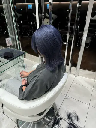 ミディアム カラー EARTH豊橋店 ┊︎平野真友香のヘアスタイル