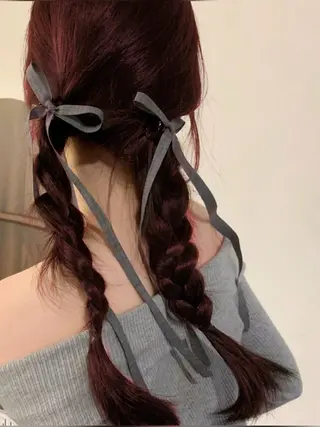 ロング *⋆꒰ঌまろやか暖色 まな🥣🪽のヘアスタイル