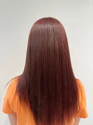 セミロング カラー MAO SHIRATOのヘアスタイル