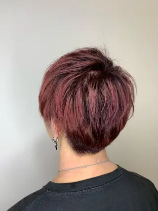 カラー メンズ 川畑 大地/波巻きパーマのヘアスタイル